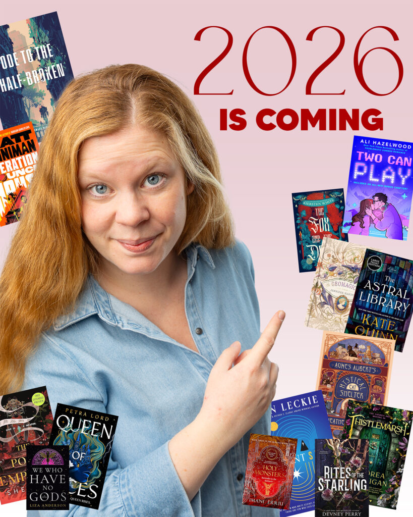 most anticipated book releases of fantasy romantasy and sci-fi 2026